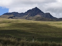Charakteristické ekosystémy - hory vyšší než 4000 m (Rumiňahui)