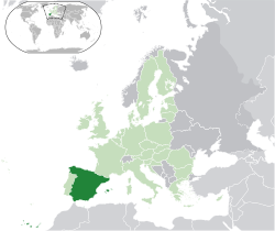 Mapa Španělska