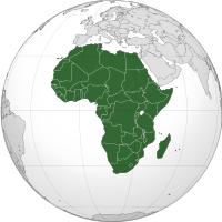 Mapa - Afrika