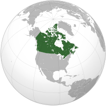Mapa - Kanada