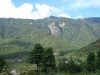 Hory v okolí Paro - charakteristický ekosystém: jehličnaté lesy